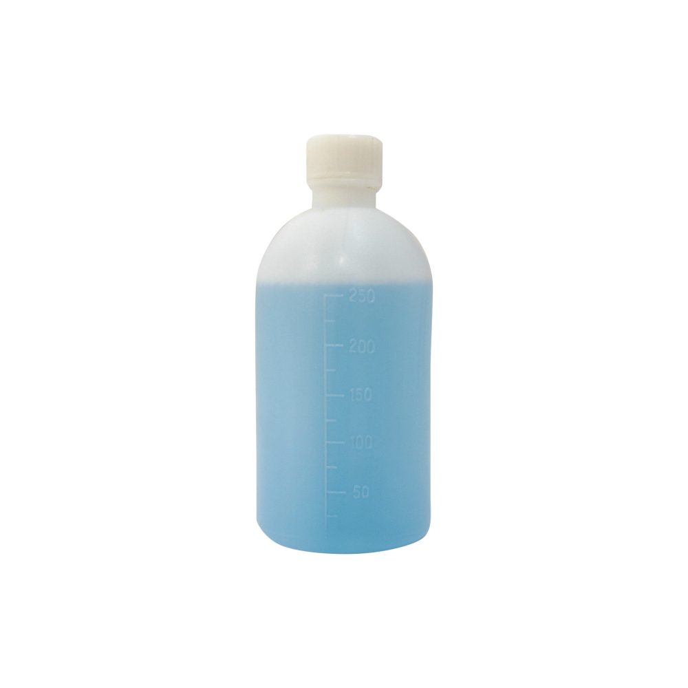 Graduated Measuring Bottle With Stopper And Cap - 250ml