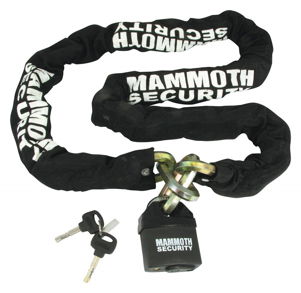 Mammoth 12mm Hexagon Lock & Chain - 1.8m Length