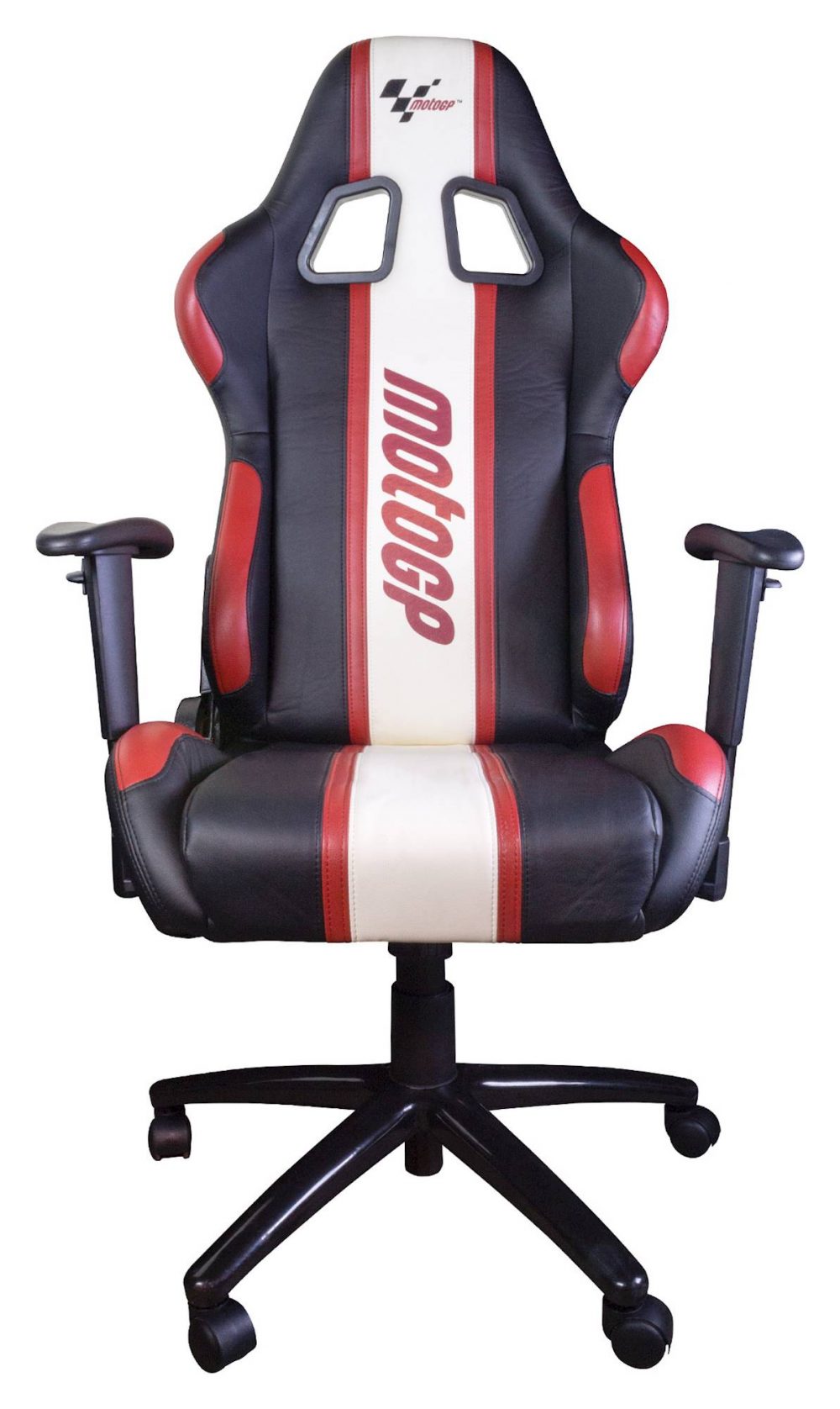 MotoGP Team Chair With Armrests Red / White / Black